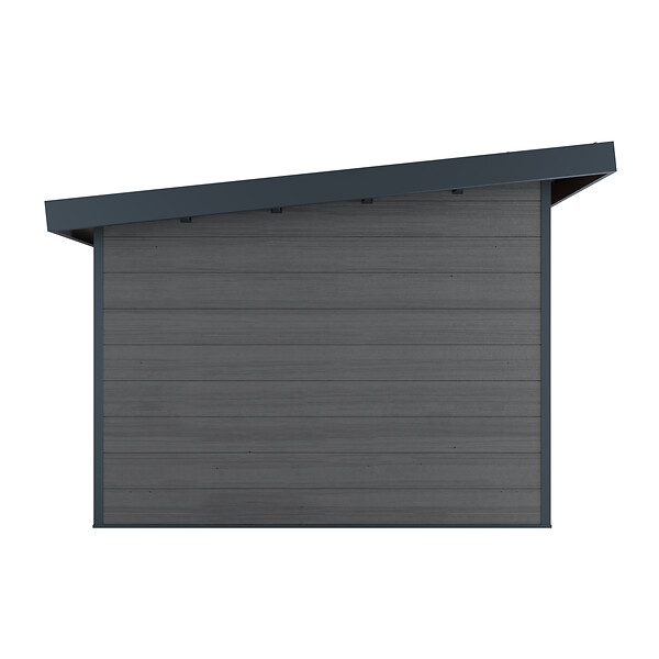 DIRECT-ABRIS - Abri de Jardin Composite ALMA - 11m2 Gris - Garantie 20 ans - Cabanon de Jardin - large