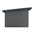 DIRECT-ABRIS - Abri de Jardin Composite ALMA - 11m2 Gris - Garantie 20 ans - Cabanon de Jardin - vignette