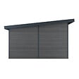 DIRECT-ABRIS - Abri de Jardin Composite ALMA - 15m2 Gris - Cabane de Jardin - vignette