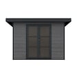 DIRECT-ABRIS - Abri de Jardin Composite ALMA - 9m2 Gris - Cabane de Jardin - vignette