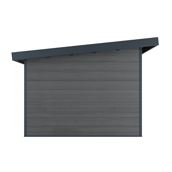 DIRECT-ABRIS - Abri de Jardin Composite ALMA - 9m2 Gris - Cabane de Jardin - large