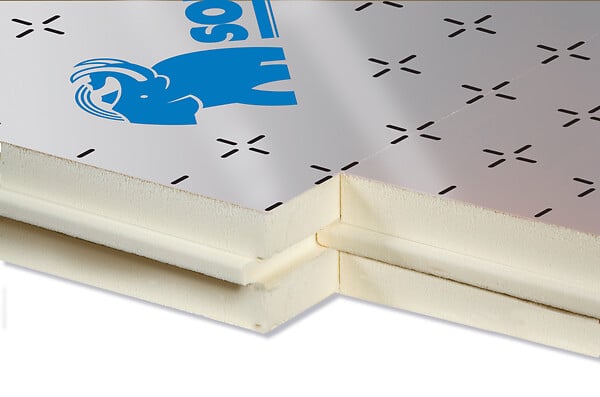 SOPREMA - Panneau isolant - Polyuréthane ALU - 120x60x10cm - R=4.65 - large