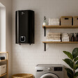 SANNOVER - Chauffe Eau Electrique Plat Mural Multipositions Kimoro Noir 30 Litres Sannover + Kit d'Installation Complet NF - vignette