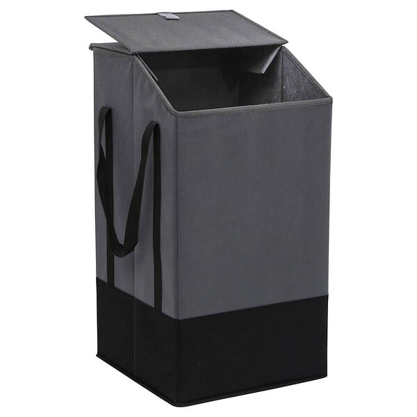 5 FIVE SIMPLY SMART - Panier à linge 45L gris - large
