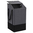 5 FIVE SIMPLY SMART - Panier à linge 45L gris - vignette
