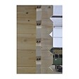 ALTANKA - Abri de jardin en bois - 20m2 - 5x4m - Ep. 40mm - Couleur: naturel - DOM598 - vignette