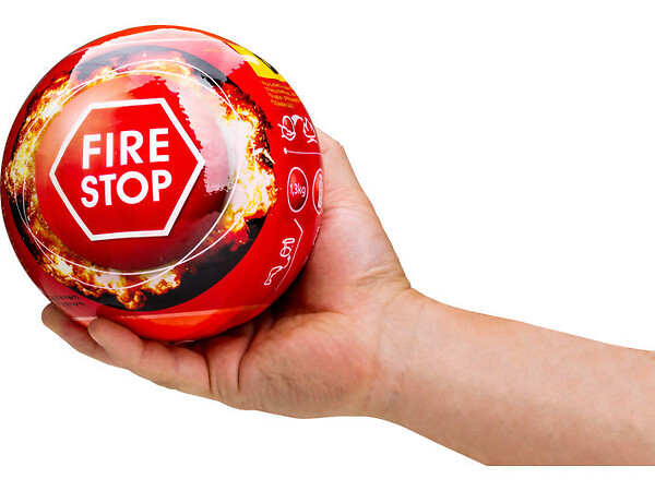 ENTREPOT BRICO - Boule extincteur anti incendie 0,5 kg - large