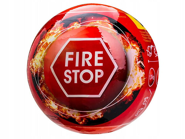 ENTREPOT BRICO - Boule extincteur anti incendie 0,5 kg - large