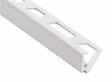 SCHLUTER - Profilé de finition décoratif JOLLY-A 100 - Coloris: blanc mat - hauteur: 10mm - longueur: 2,5ML- réf : J100MBW - SCHLUTER - vignette