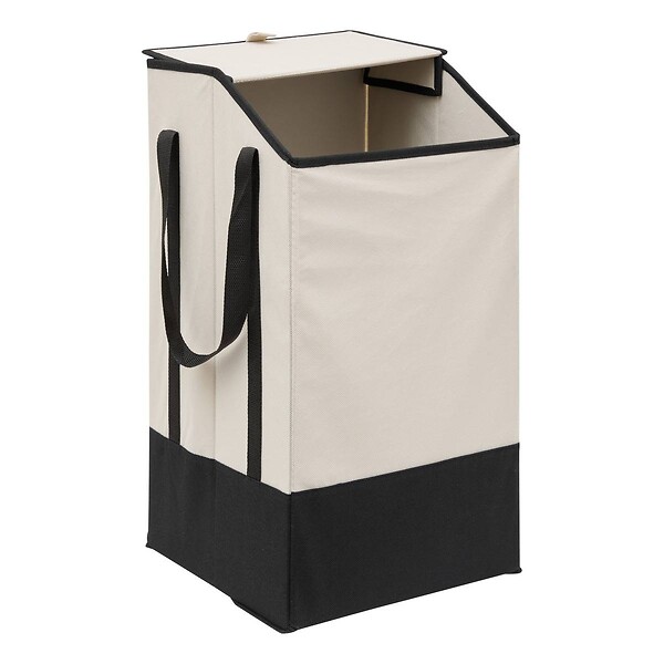 5 FIVE SIMPLY SMART - Panier à linge 45L beige - large