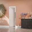 COULICOOL - Bloc-Porte Blanc Laqué Plane H. 204 x l. 63 cm - Poussant Gauche - vignette