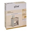 5 FIVE SIMPLY SMART - Table de chevet Roundy ivoire - vignette