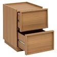 5 FIVE SIMPLY SMART - Table de chevet Framy 2 tiroirs en bois - vignette