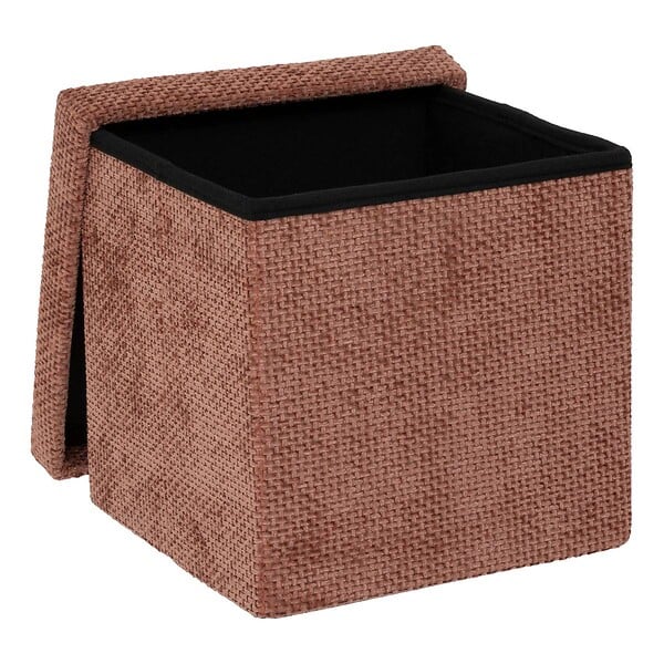 5 FIVE SIMPLY SMART - Pouf Mix'n Modul pliable 31x31cm terracotta - large