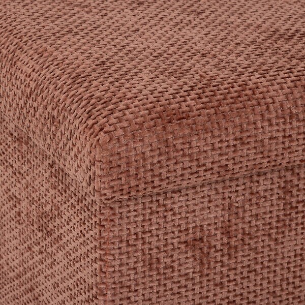 5 FIVE SIMPLY SMART - Pouf Mix'n Modul pliable 31x31cm terracotta - large