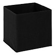 5 FIVE SIMPLY SMART - Boîte de rangement Mix'n modul 31x31cm relief bali noir - vignette