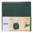 5 FIVE SIMPLY SMART - Pouf Mix'n Modul 31x31cm vert foncé - vignette