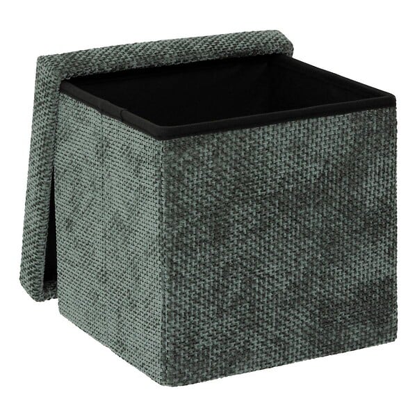 5 FIVE SIMPLY SMART - Pouf Mix'n Modul 31x31cm vert foncé - large