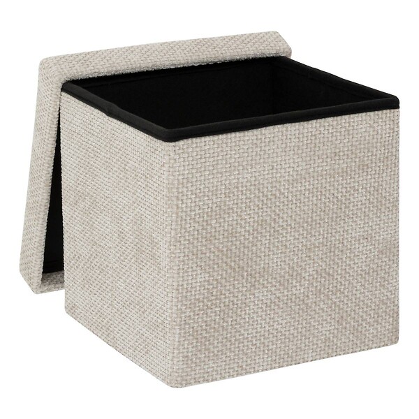5 FIVE SIMPLY SMART - Pouf Mix'n Modul 31x31cm beige - large
