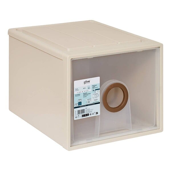 5 FIVE SIMPLY SMART - Bloc Tiroir Tide'n Stak empilable 30,5L - large