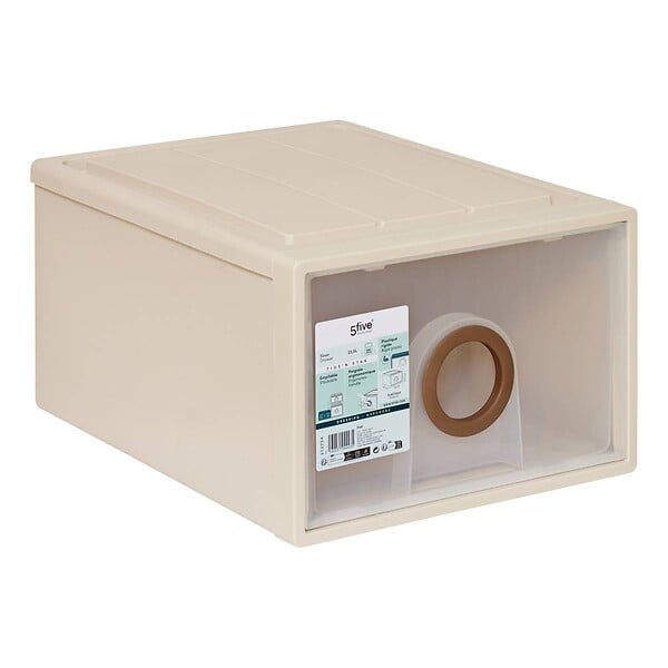 5 FIVE SIMPLY SMART - Bloc Tiroir Tide'n Stak empilable 23,5L - large