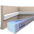 ORAC DECOR - P5021 Cimaise murale Orac Decor - 3x1x200cm (h x p x L) - moulure décorative polyuréthane Carton 8 pièces - vignette