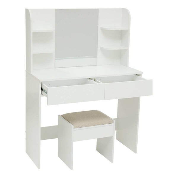 5 FIVE SIMPLY SMART - Coiffeuse Dolo blanc - large