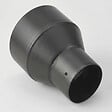 TEN - Réduction TEN 345560 noir mat D153x80mm pour pellets - vignette