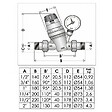 THERMADOR - Réducteur 535 à cartouche démontable - Réf. fab. : R53520 Diam. : 20x27 - vignette