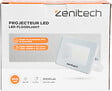 ZENITECH - Projecteur LED 3000 Lm IP44 avec détecteur de mouvement - Blanc - vignette