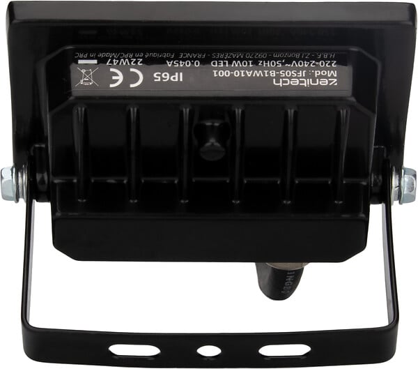 ZENITECH - Projecteur LED 900 LM IP65 - Noir - large