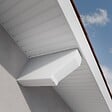 TECNOPROFILS - Cache-Panne - L. 600 x l. 90 x h. 200 mm - Blanc - vignette