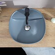 KIAMAMI VALENTINA - Lavabo Rond À Poser Gris Bleuté - vignette
