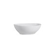 KIAMAMI VALENTINA - Lavabo Ovale Sur Plan En Céramique Blanche Pour Robinetterie Murale - vignette