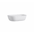 KIAMAMI VALENTINA - Lavabo Rectangulaire En Céramique Blanche L 46Cm À Poser - vignette