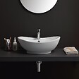 KIAMAMI VALENTINA - Lavabo À Poser En Céramique Au Design Luxueux - vignette