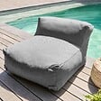 OVIALA - Salon de jardin modulable 4 places gris - Mixi - vignette