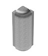 SCHLUTER - Angle rentrant 90° RONDEC-STEP - Coloris: alu anodisé brossé - hauteur: 12,5mm- réf : E90RS125ACGB39 - SCHLUTER - vignette