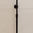 AURLANE - Colonne de douche Mécanique finition Noire Mate - 133x28x52 cm - MOLLY BLACK - vignette