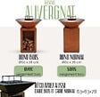 GRILL'CHIC - GRILL'CHIC - Pack Privilège Brasero Auvergnat Corten Bois Rond - Simple Cuve - Avec Bâche + Grille + Stop Food Inclus - À Assembler - Fabriqué en France - Ø60 x 78 cm - vignette