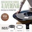 GRILL'CHIC - GRILL'CHIC - Pack Privilège Brasero Auvergnat Corten Normal Rond - Simple Cuve - Avec Bâche + Grille + Stop Food Inclus - À Assembler - Fabriqué en France - Ø60 x 78 cm - vignette