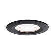 PAULMANN - Spot encastré LED Nova GU10 Flat IP44 3x4,9W 3x550lm 230V  4000K Noir mat - vignette