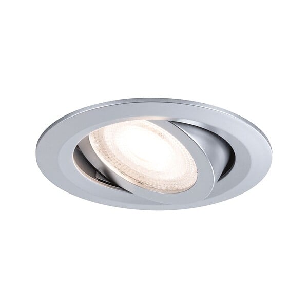 PAULMANN - Spot encastré LED FixedLED Kit de 3 orientable 25° 3x4,8W 3x440lm 230V  3000K Chrome mat - large