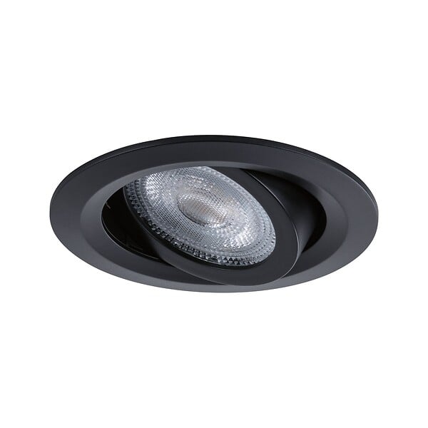PAULMANN - Spot encastré LED FixedLED Kit de 3 orientable 25° 3x4,8W 3x460lm 230V  3000K Noir - large