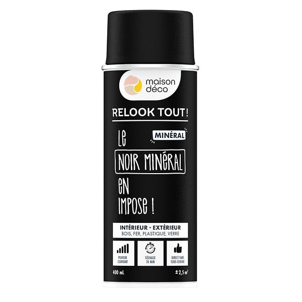 MAISON DECO - RELOOK TOUT MINERAL NOIR 400ml - large