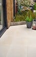 NEXTERIA - Dalle sabline béton 50x50cm - Ton pierre - Ep.2,3cm - vignette