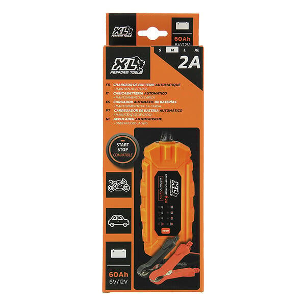 XLPTOOLS - Chargeur batterie auto 2A - large