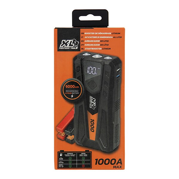 XLPTOOLS - Booster Lithium 500A nominal 1000A max 6000mAh - large