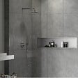 CERAMIA - Timeless Niche de Douche à encastrer, Acier Inoxydable 304, 120x28x10cm, Chrome brossé - vignette