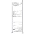 OTITEC - Sèche-serviettes électrique – 120 x 50 cm – Blanc – 500W - Avec thermostat connecté - ELEGANT - vignette